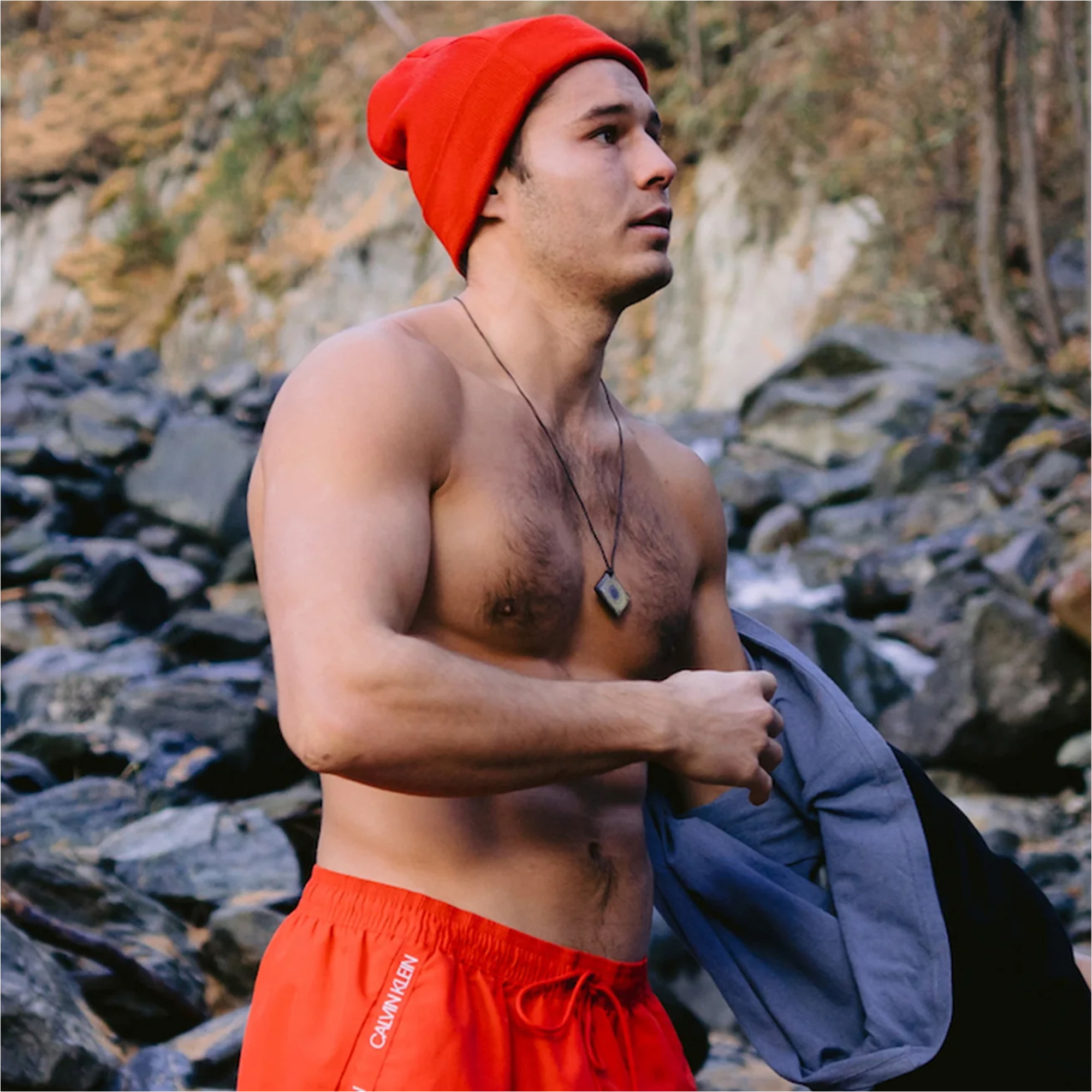 2026 Dryrobe 100% Recycled Polyester Beanie V3DRPB2 - Red
